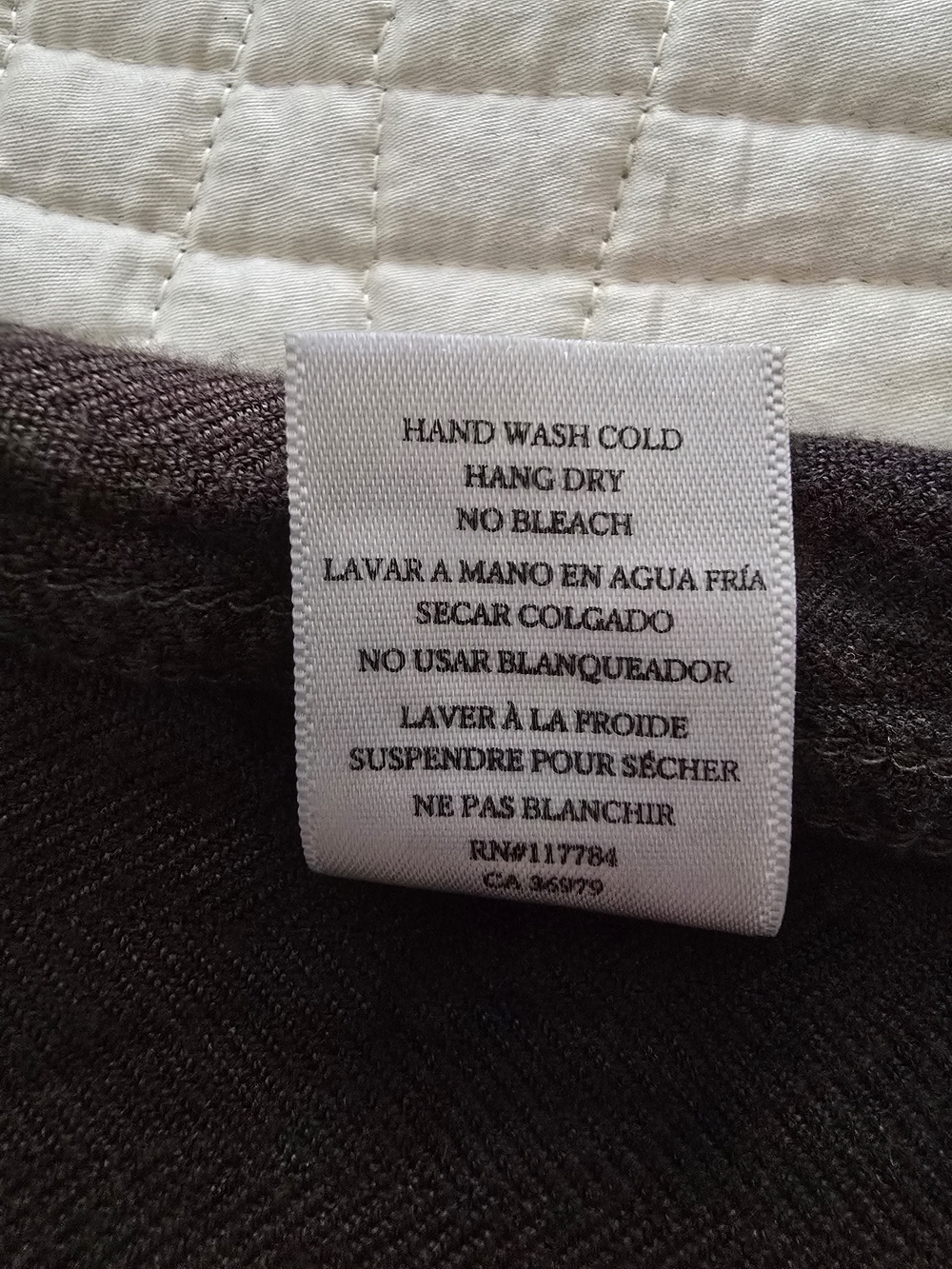 RAILS Olive Black Waves Tie Dye Rayon Button Down Shirt, Small - Picture 6 of 6